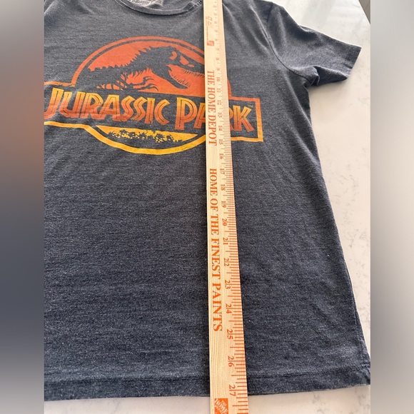 JURASSIC PARK Gray t-shirt men’s large Lucky Brand L NWOT - Picture 6 of 6